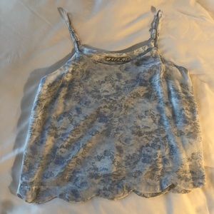 Flowy Floral Tank Top